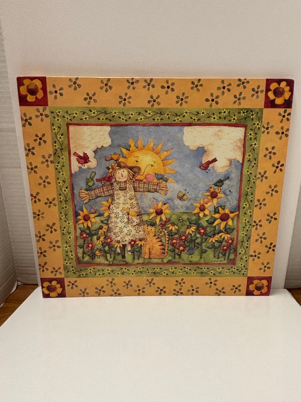 Debbie Hron Scrapbook Scarecrow Fall Autumn Harvest 12x12 with 10 Sheets